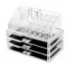 Organizzatore girevole portatrucco cosmetici box trucchi make up 18288