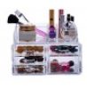 Organizzatore 4 portatrucco trucchi cosmetici box trucco make up donna 18286