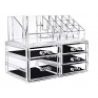 Organizzatore 4 portatrucco trucchi cosmetici box trucco make up donna 18286