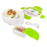 Scaldavivande Elettrico Portatile ideale per il pranzo in ufficio Portavivande Lunch Box Portapranzo termico