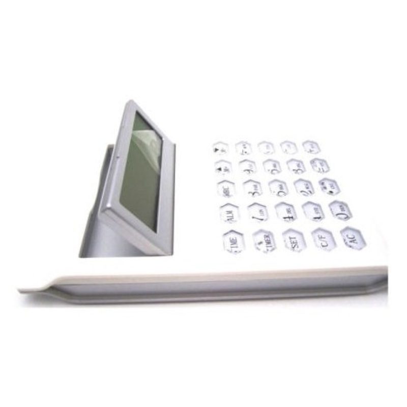 Calcolatrice scuola ufficio con Hub USB multipresa display reclinabile calcoli