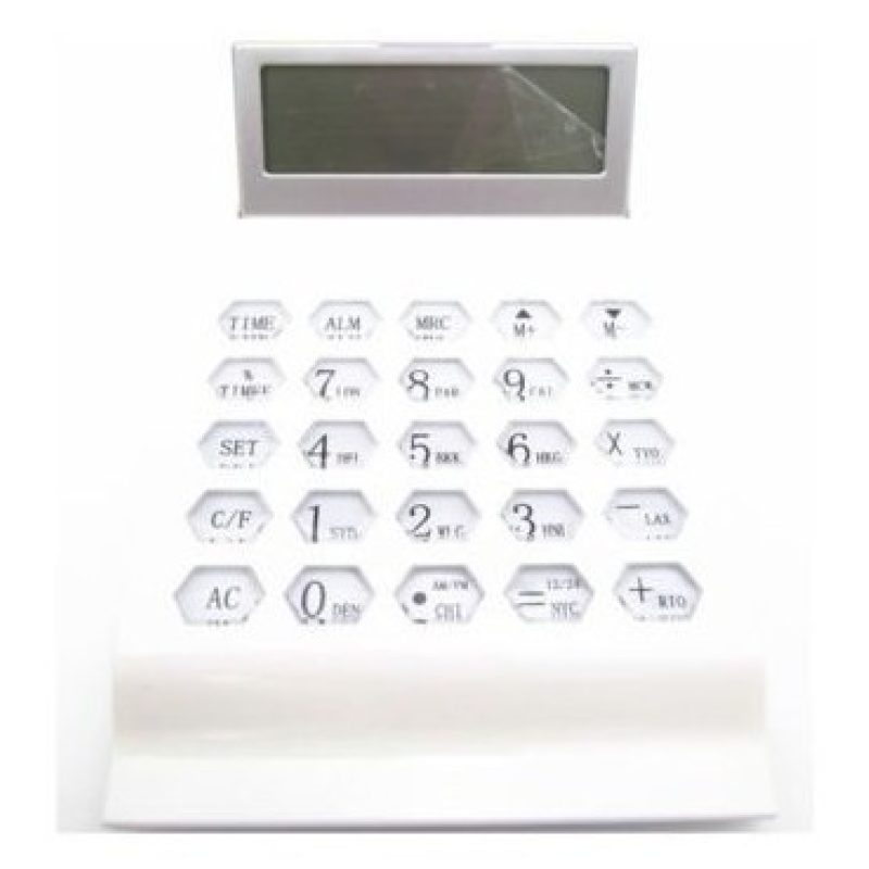 Calcolatrice scuola ufficio con Hub USB multipresa display reclinabile calcoli