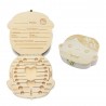 Box legno porta dentini da latte per maschio e femmina denti bambini cofanetto 
