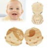 Box legno porta dentini da latte per maschio e femmina denti bambini cofanetto 