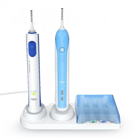 Porta spazzolino elettrico base caricatore compatibile con oral-b supporto 