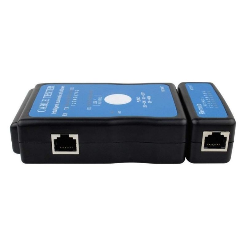 Tester cavi rete connessione Multifunzionale con segnalazione LED RJ45 RJ11 USB Cavo Tester Network Rete