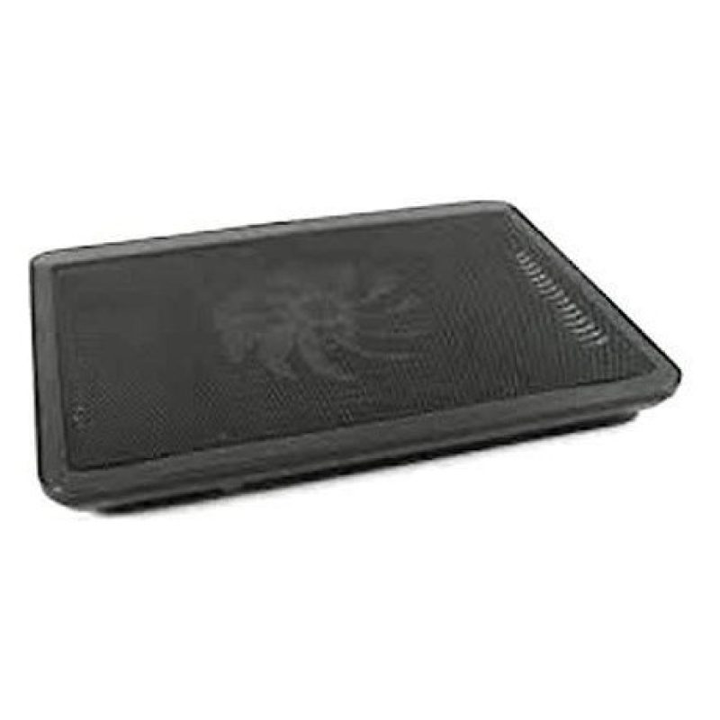 Base di appoggio e raffreddamento per PC portatili (14" max) con ventola silenziosa alimentata tramite USB e piedini di rialzo