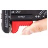 Tester misuratore per batterie AA - AAA - C - D - 9V - 1,5V misuratore Volt universale