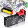 Tester misuratore per batterie AA - AAA - C - D - 9V - 1,5V misuratore Volt universale