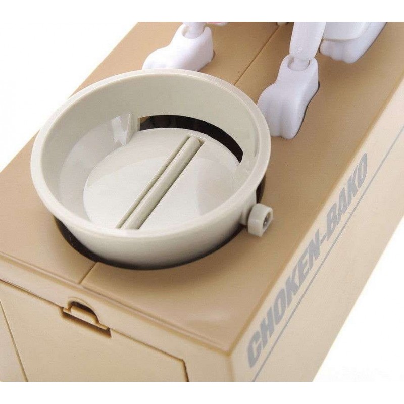 Cucciolo salvadanaio mangia monete a batterie My doggy bank risparmio bimbi 