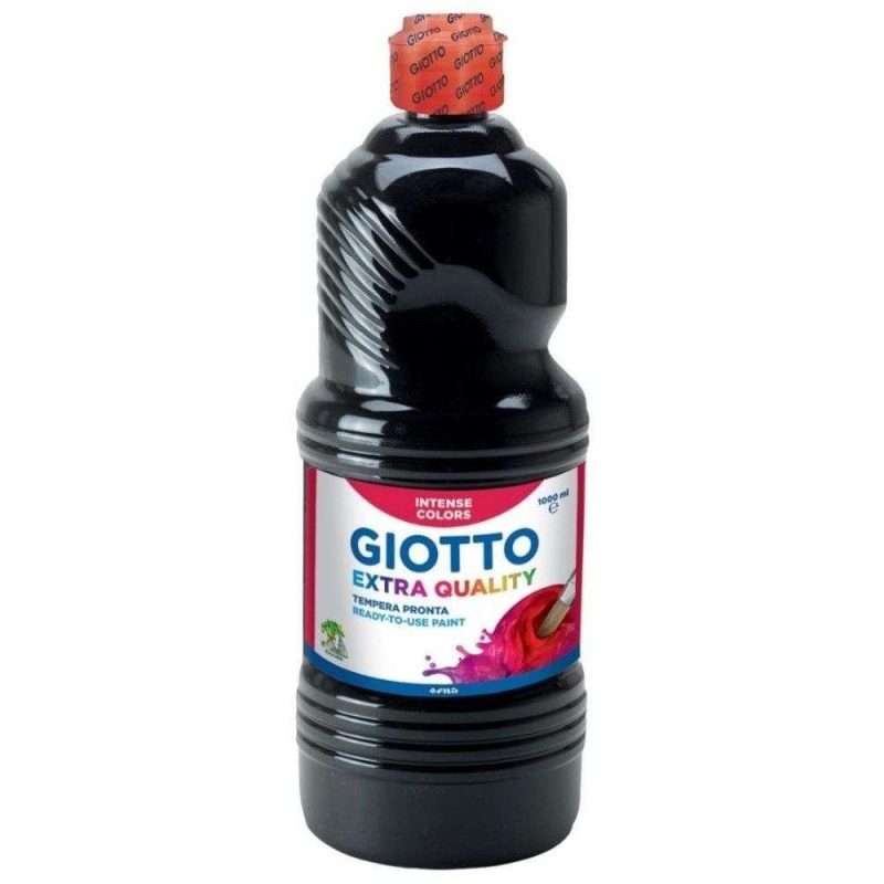 2x Tempera pronta GIOTTO 500 ml colore intenso liquida bambini scuola gioco 