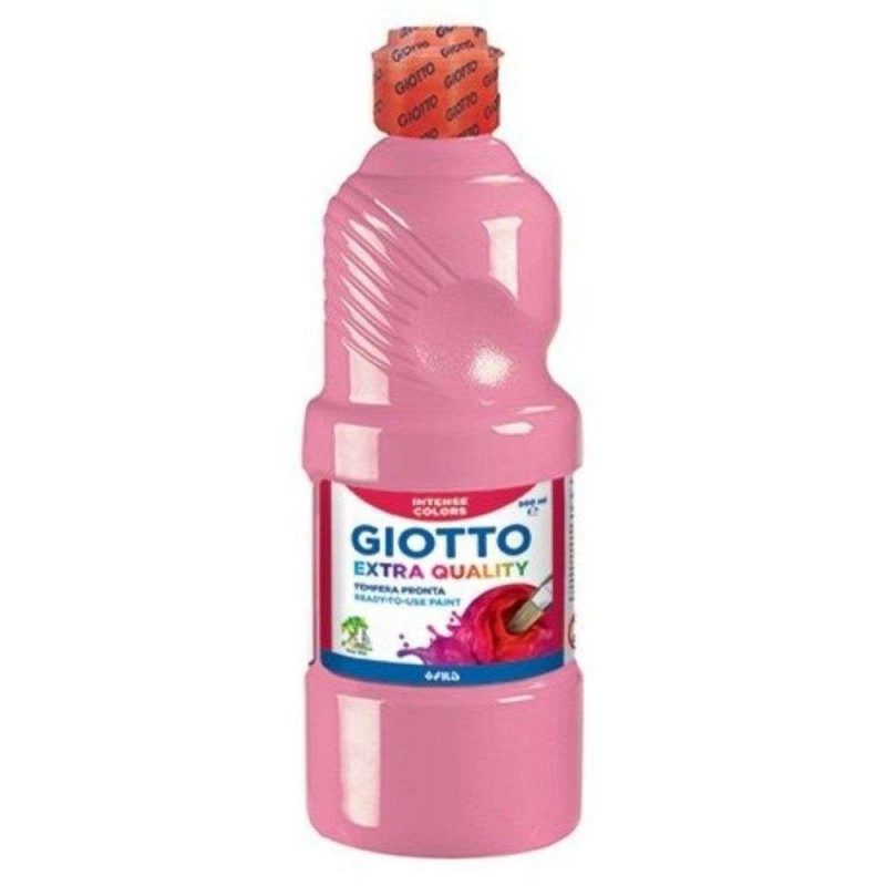 2x Tempera pronta GIOTTO 500 ml colore intenso liquida bambini scuola gioco 