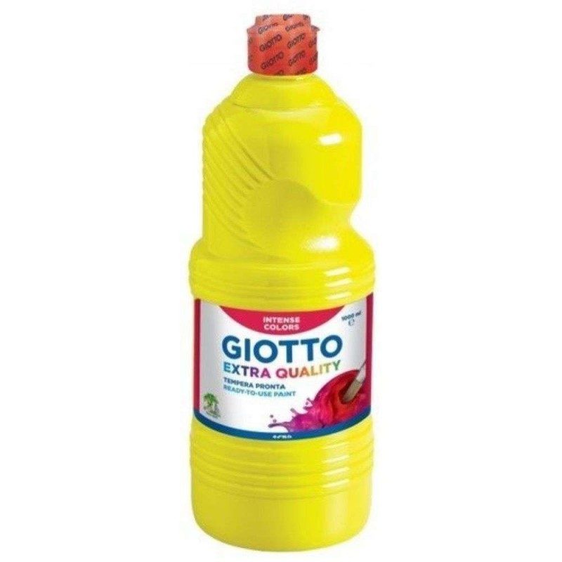 2x Tempera pronta GIOTTO 500 ml colore intenso liquida bambini scuola gioco 