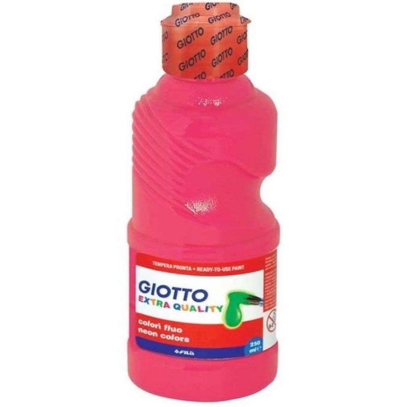 2x Tempera pronta GIOTTO 500 ml colore intenso liquida bambini scuola gioco 