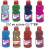 2x Tempera pronta GIOTTO 250 ml colore intenso FLUO liquida bambini scuola gioco 