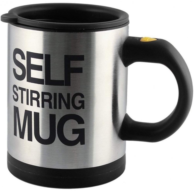 Tazza in alluminio auto-mescolante con funzione di miscelazione automatica per thé caffè latte cappuccino e cioccolata - 270 ml